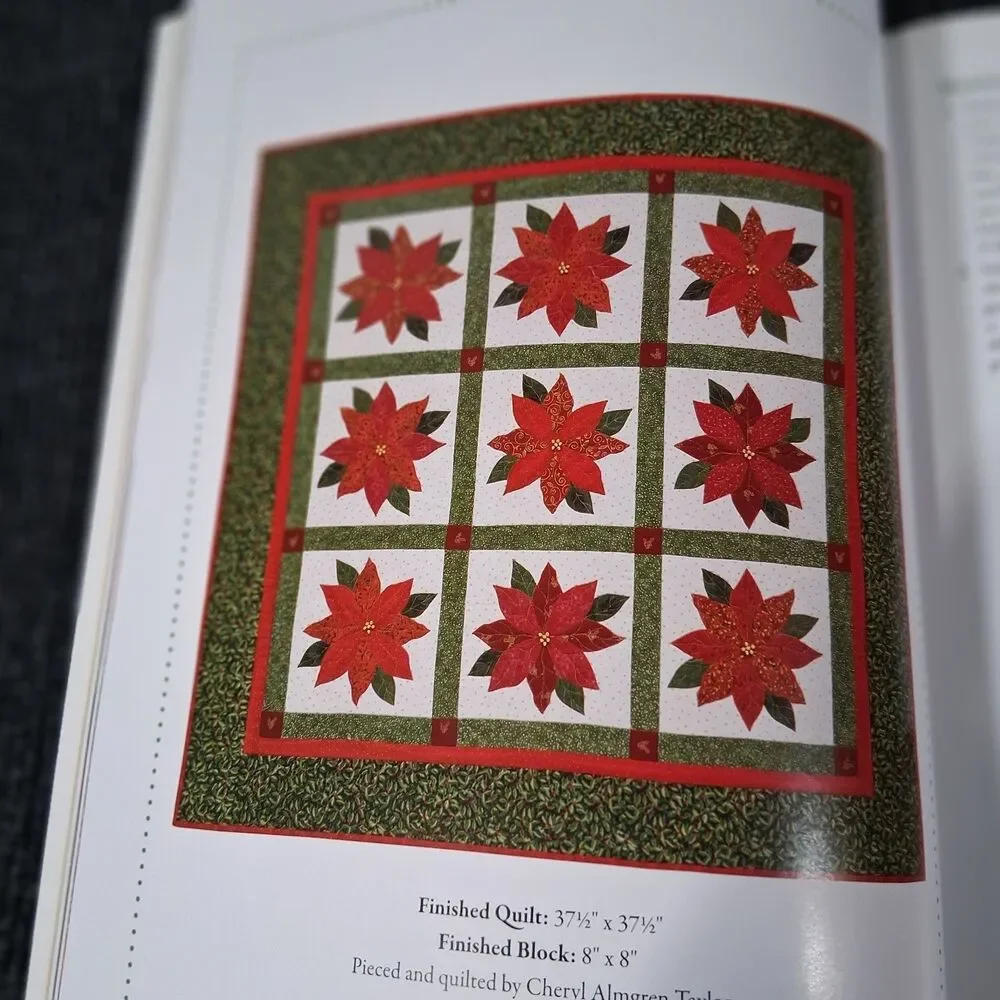 Deck the Halls Christmas Quilting Book Cheryl Almgren Taylor Holiday Patterns